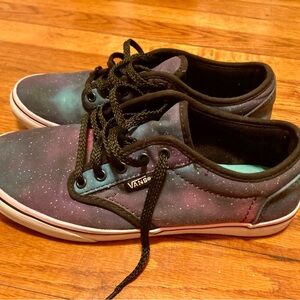 Vans Cosmic Canvas Shoes - Purple and Blue